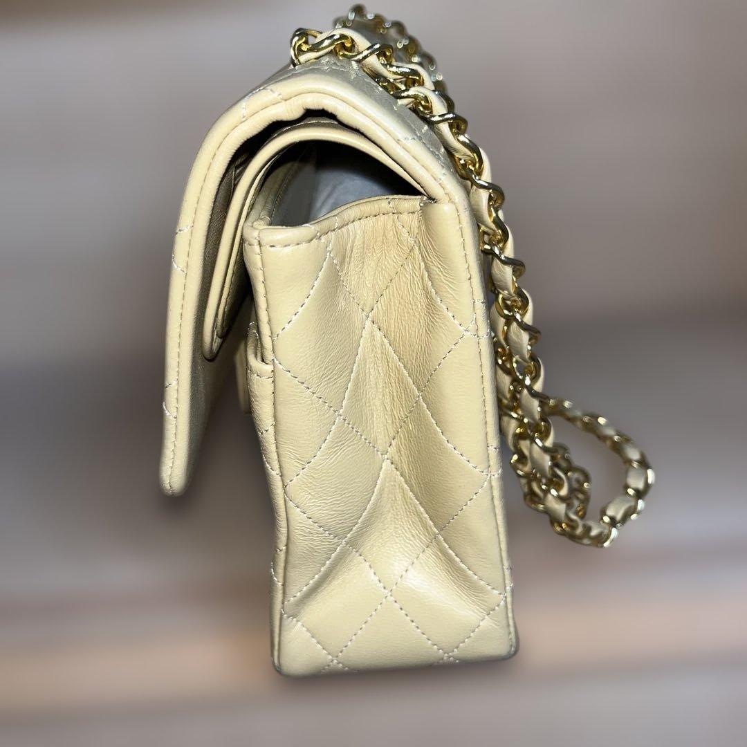 CHANEL シャネル マトラッセ ショルダーバッグ ヴィンテージ ベージュ