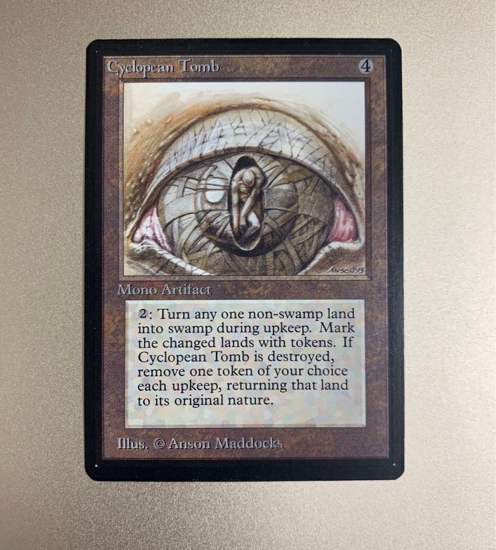 マジック：ザ・ギャザリング MTG Cyclopean Tomb LEB Inked