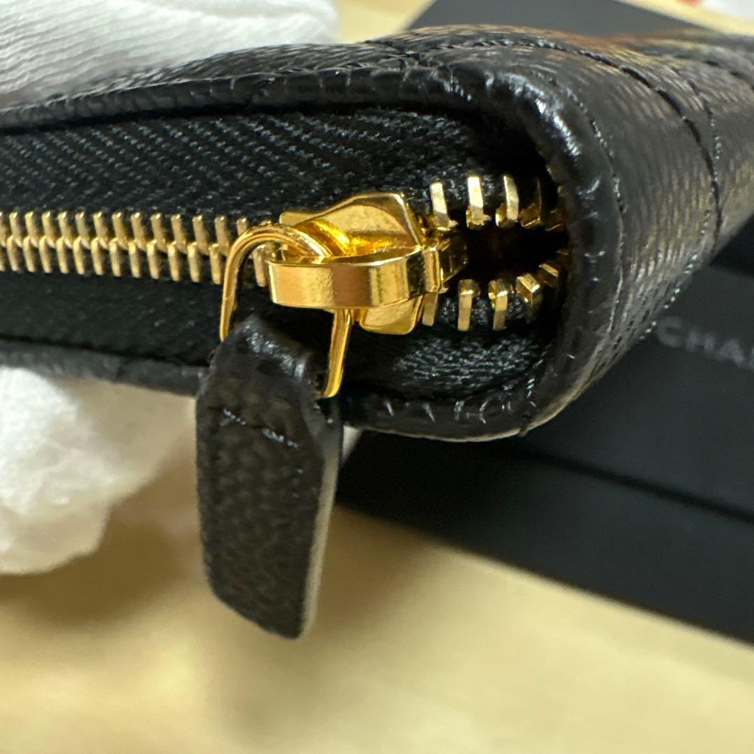【新品未使用】 CHANEL クラシックジップパース ミニウォレット 財布