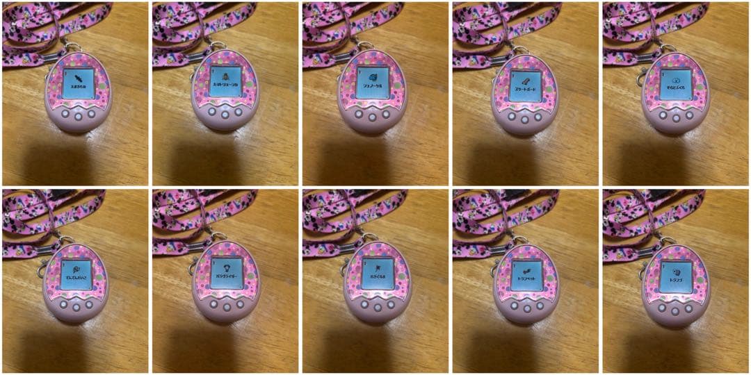 たまごっちみくす mix ピンク ドット柄 動作確認済み 電池つき