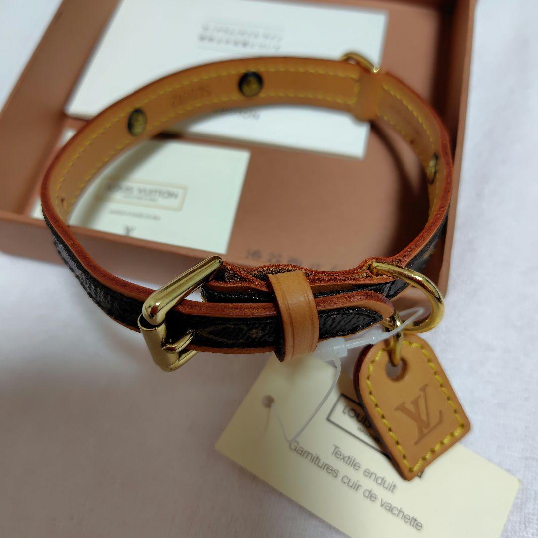 年始セール【未使用品】LOUIS VUITTON 首輪　モノグラム