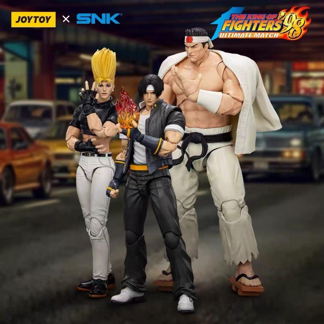 JOYTOY x SNK 草薙 京 大門 五郎 二階堂 紅丸 フィギュア