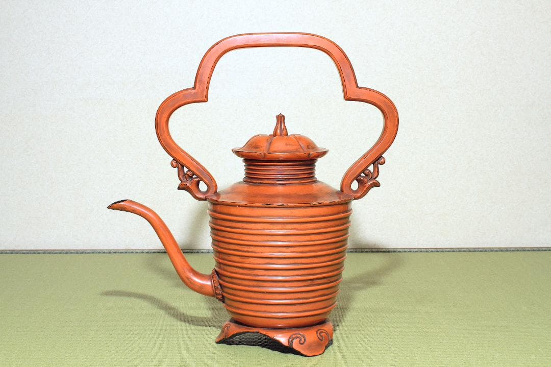 古根来塗 湯桶 [バーミングハム美術館所蔵品 同手]