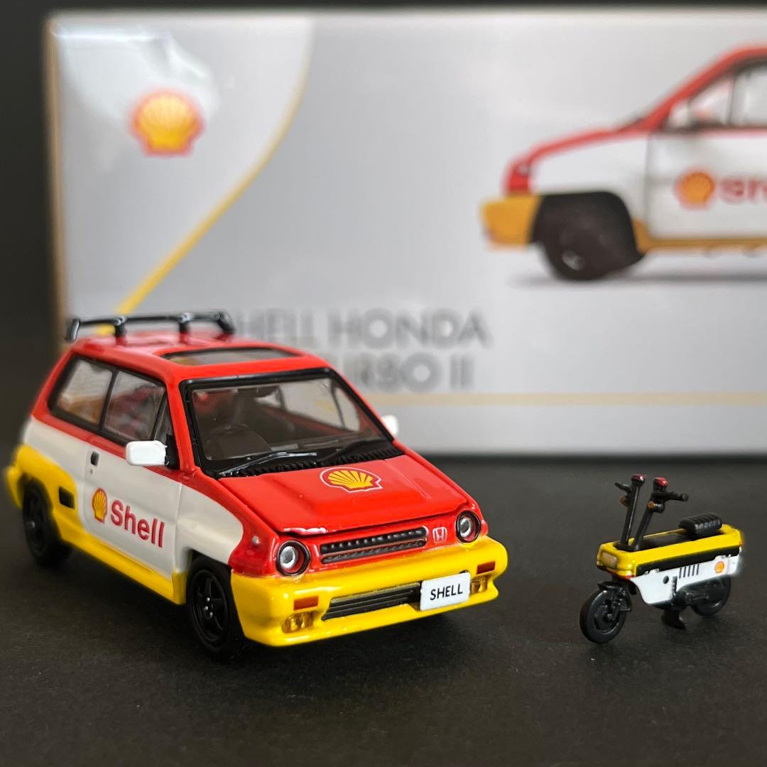 1/64 シェル ホンダ シティ ターボⅡ INNO64 × TINY