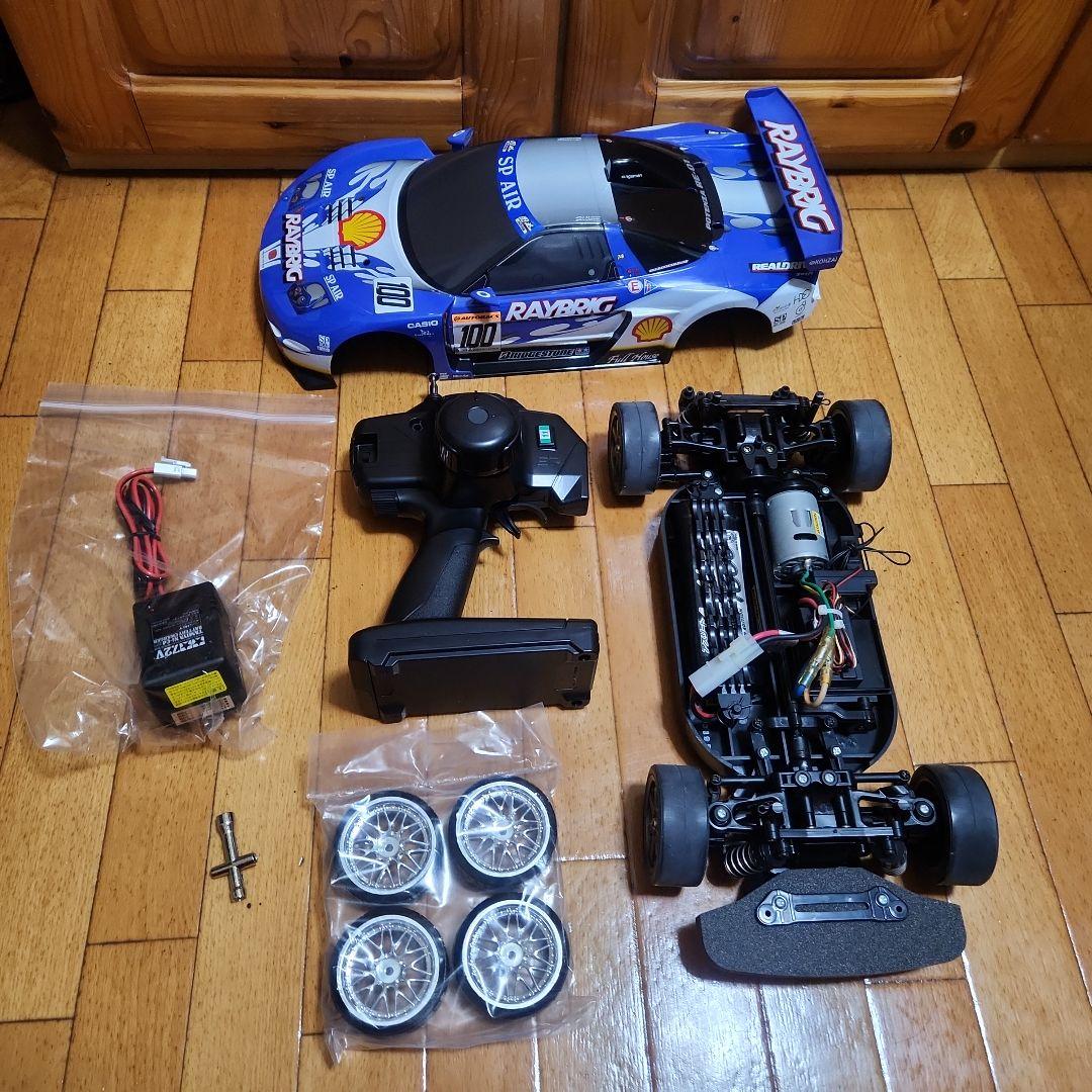 タミヤ ドリフト ラジコン フルセット　TT01　　レイブリック NSX ボディ