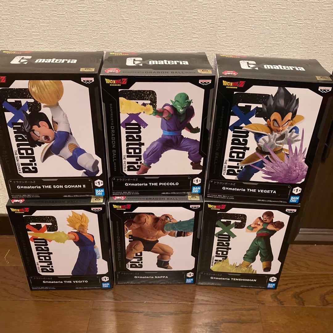 【プライズ】ドラゴンボールフィギュア 6点セットG×materia