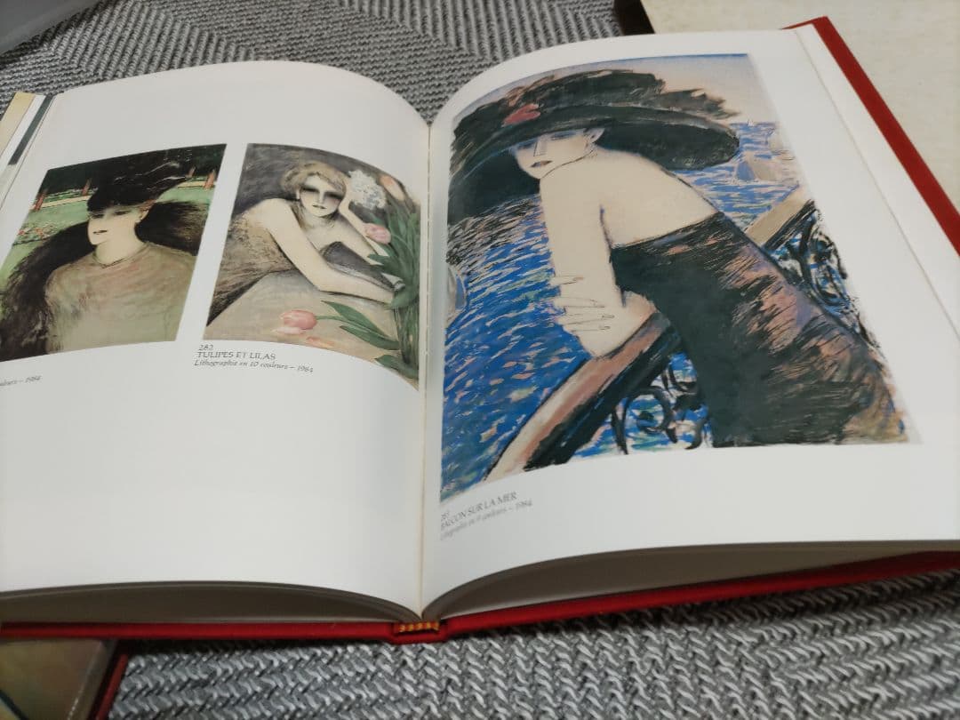 カシニョール画集　2巻セット　オリジナルリトグラフ３点付き