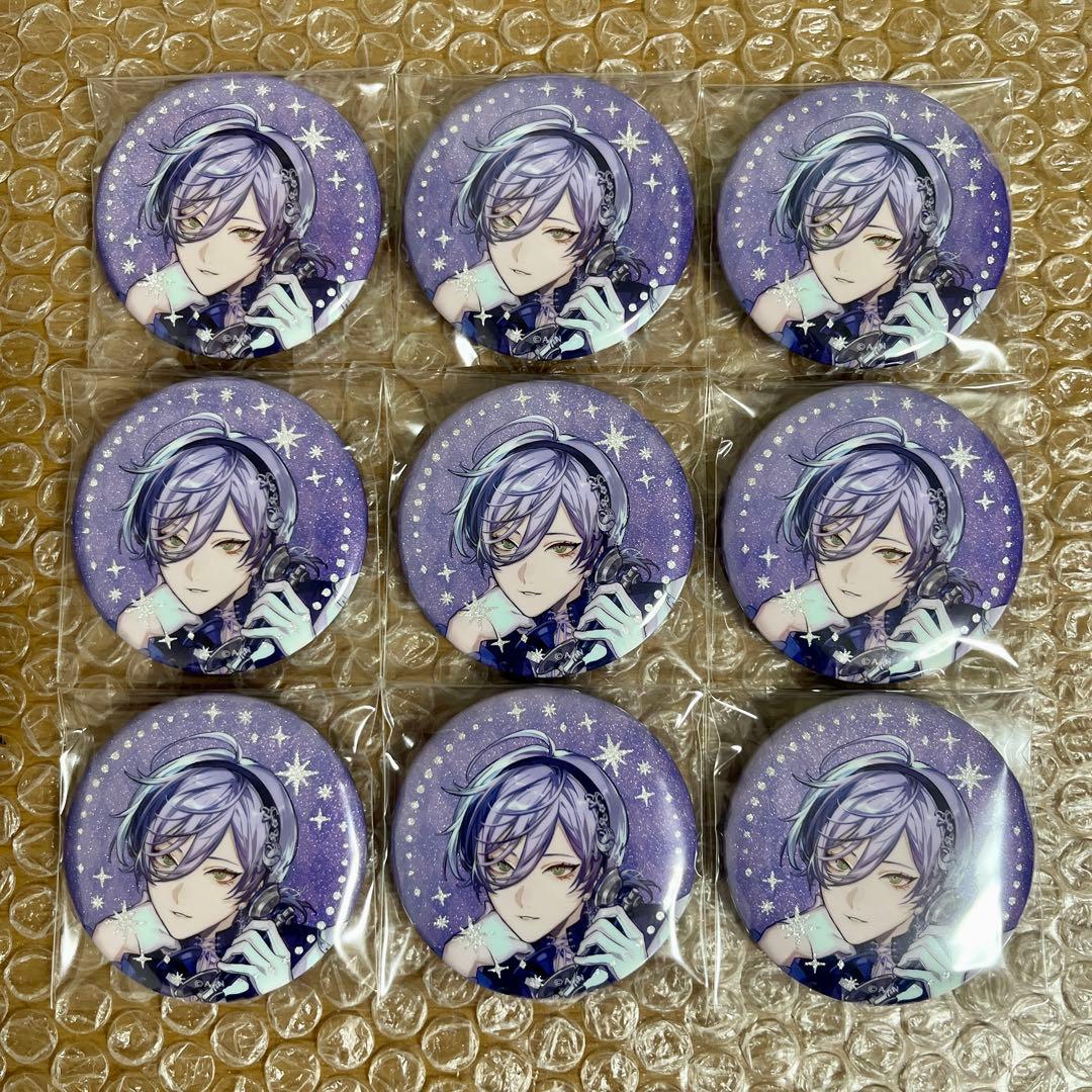 にじさんじ IMPACT ネス 缶バッジ 3SKM 月組 青背景