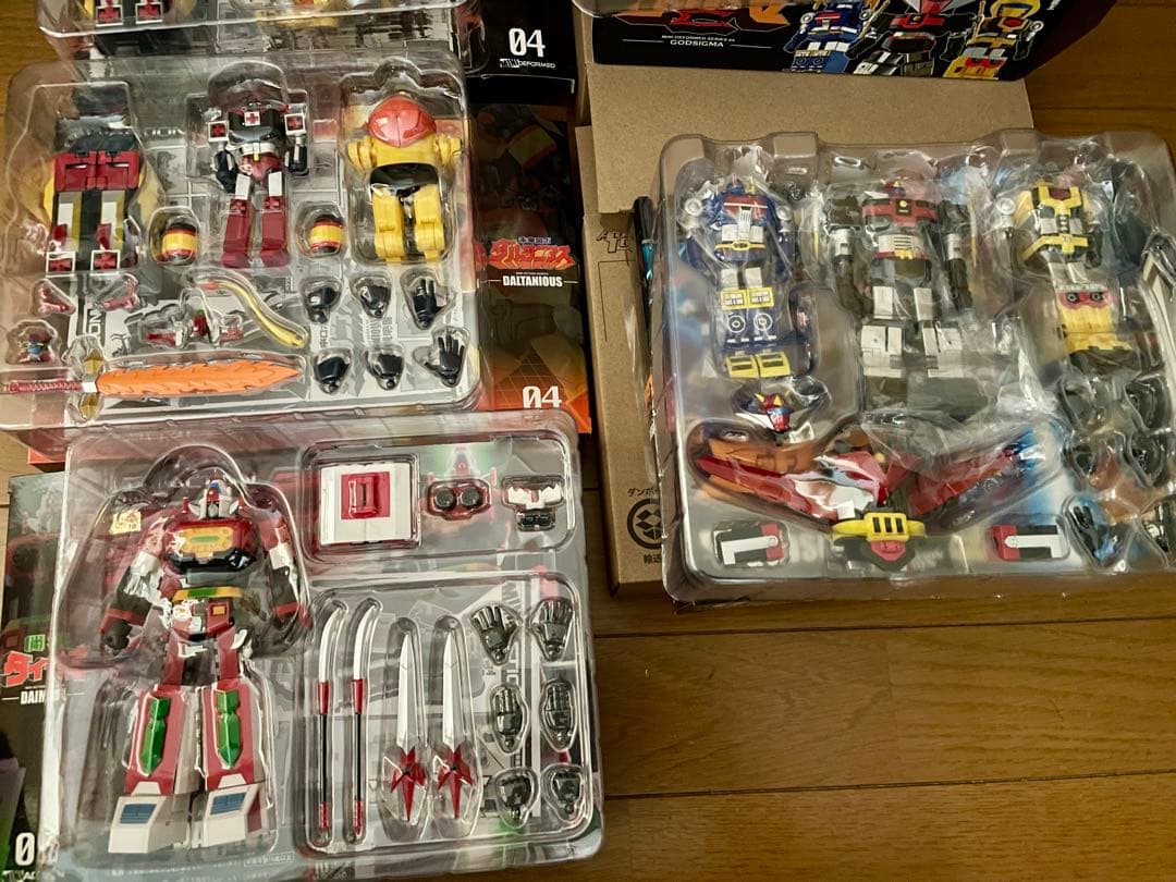 ミニアクション、ディフォルメ シリーズ ボルテス、コンバトラーvなど 10種