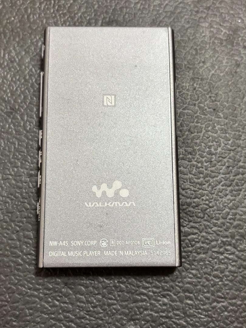 【年末セール】 SONY ウォークマン Aシリーズ NW-A45(B)　ブラック