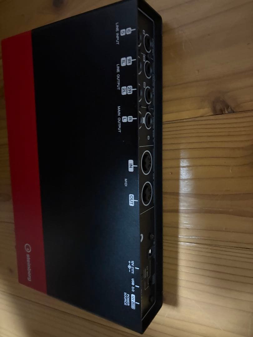 Steinberg UR44C RED 赤　オーディオインターフェイス