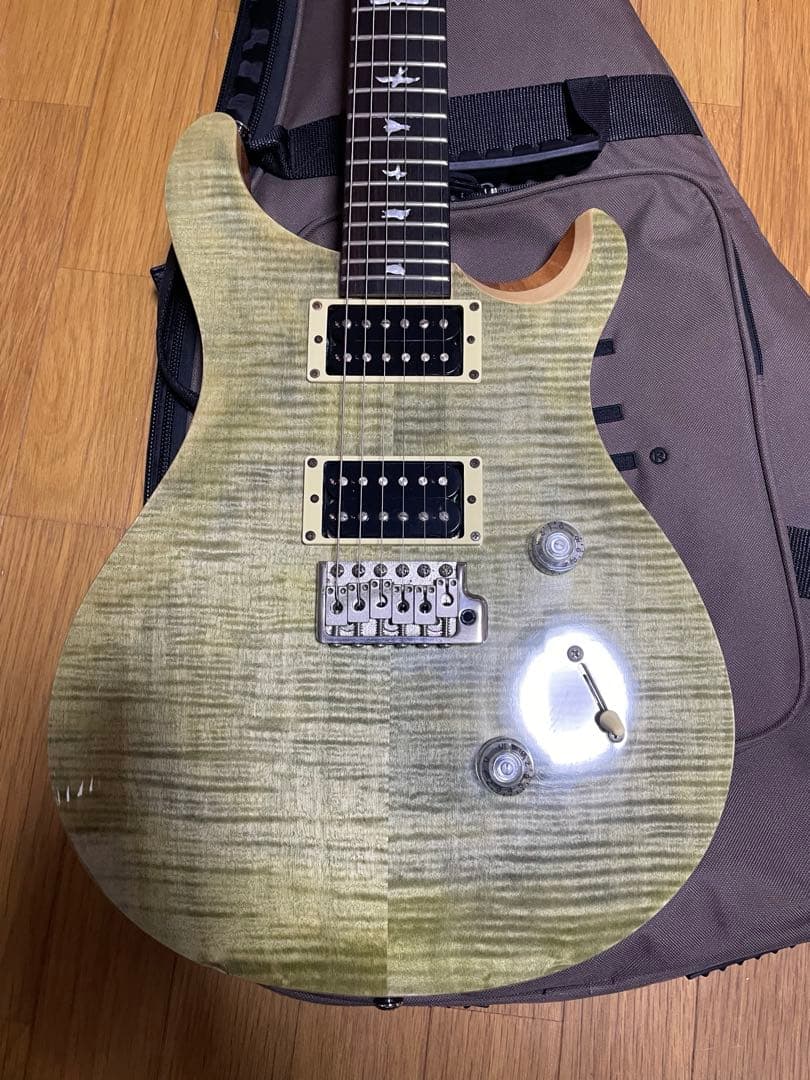 調整済み！PRS SE CUSTOM24 Trampas Green ギブソン
