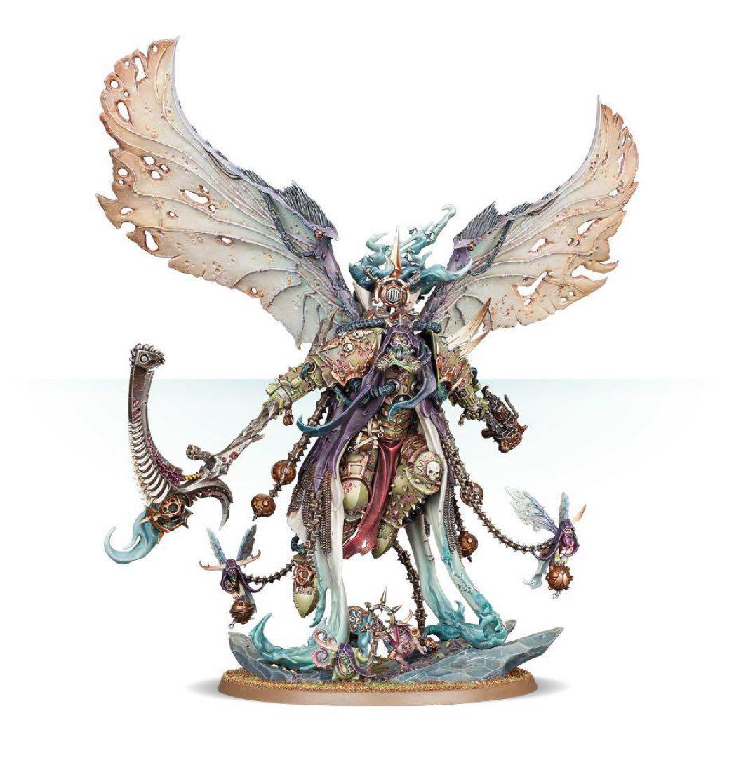 ウォーハンマーWarhammer40K デスガード モータリオン塗装展示品￼