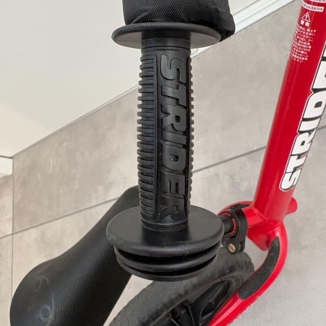 【美品】STRIDER 12 バランスバイク 赤　スポーツタイプ　レッド