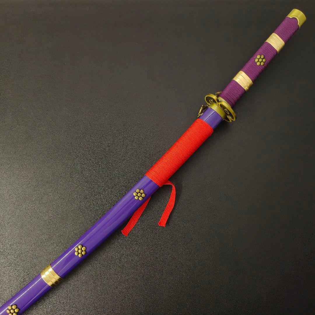 日本刀　模造刀　閻魔　木製刀　硬木製　居合練習　コスプレ用　刀剣拵　武道具