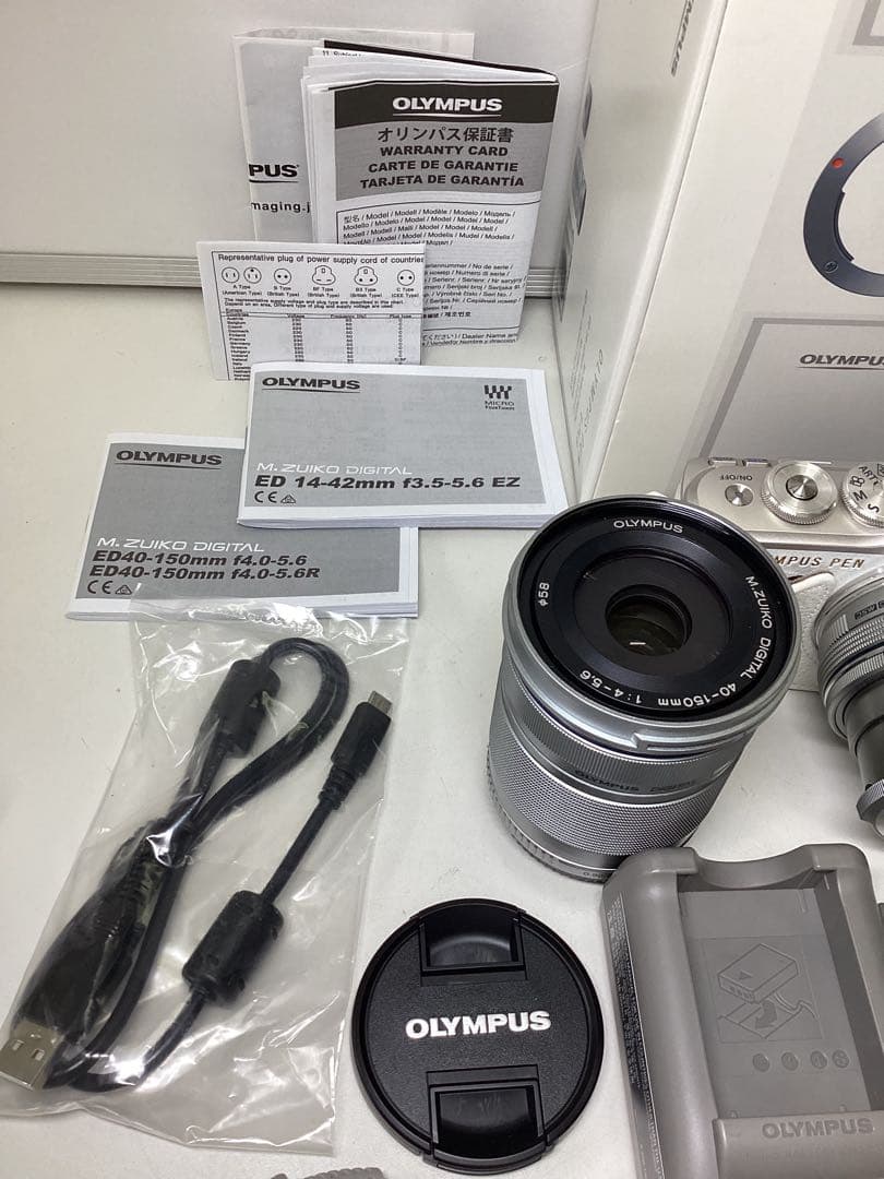 う*な様 OLYMPUS PEN E-PL6 シルバー レンズ付き　撮影可能