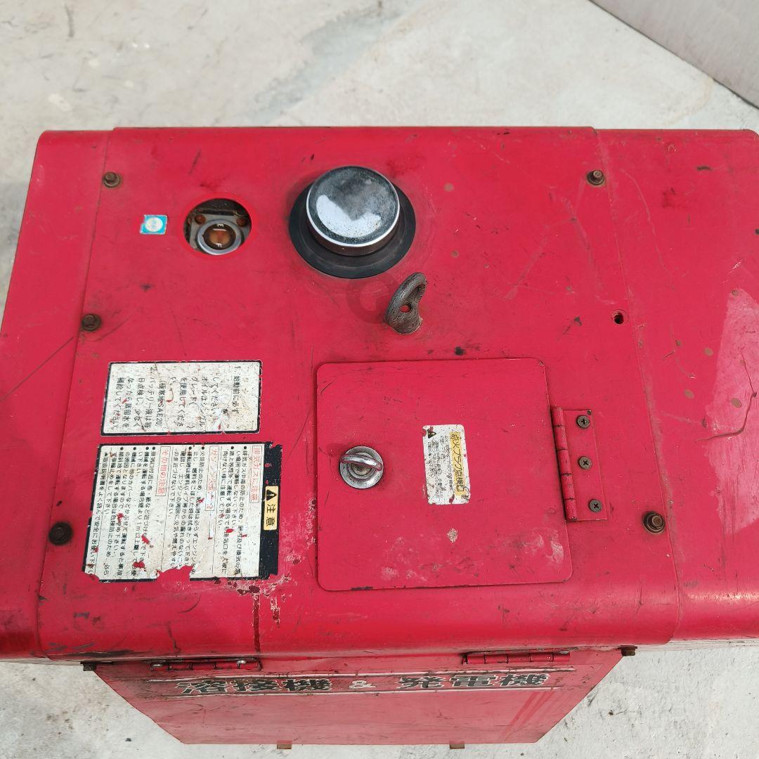 新ダイワ EGW145M 発電機 溶接機 shindaiwa エンジン動画あり