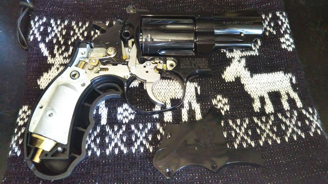 コクサイ ガスリボルバー M19 2.5インチ 固定HOP付