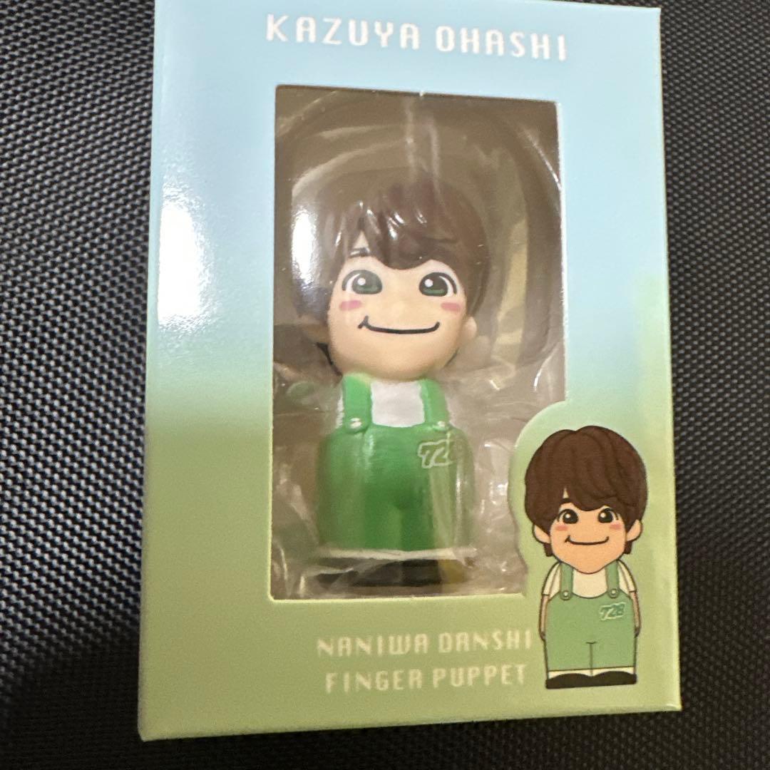 未開封　なにわ男子　指人形7個 箱色褪せ日焼け有　Alpha銀テープと紙吹雪付