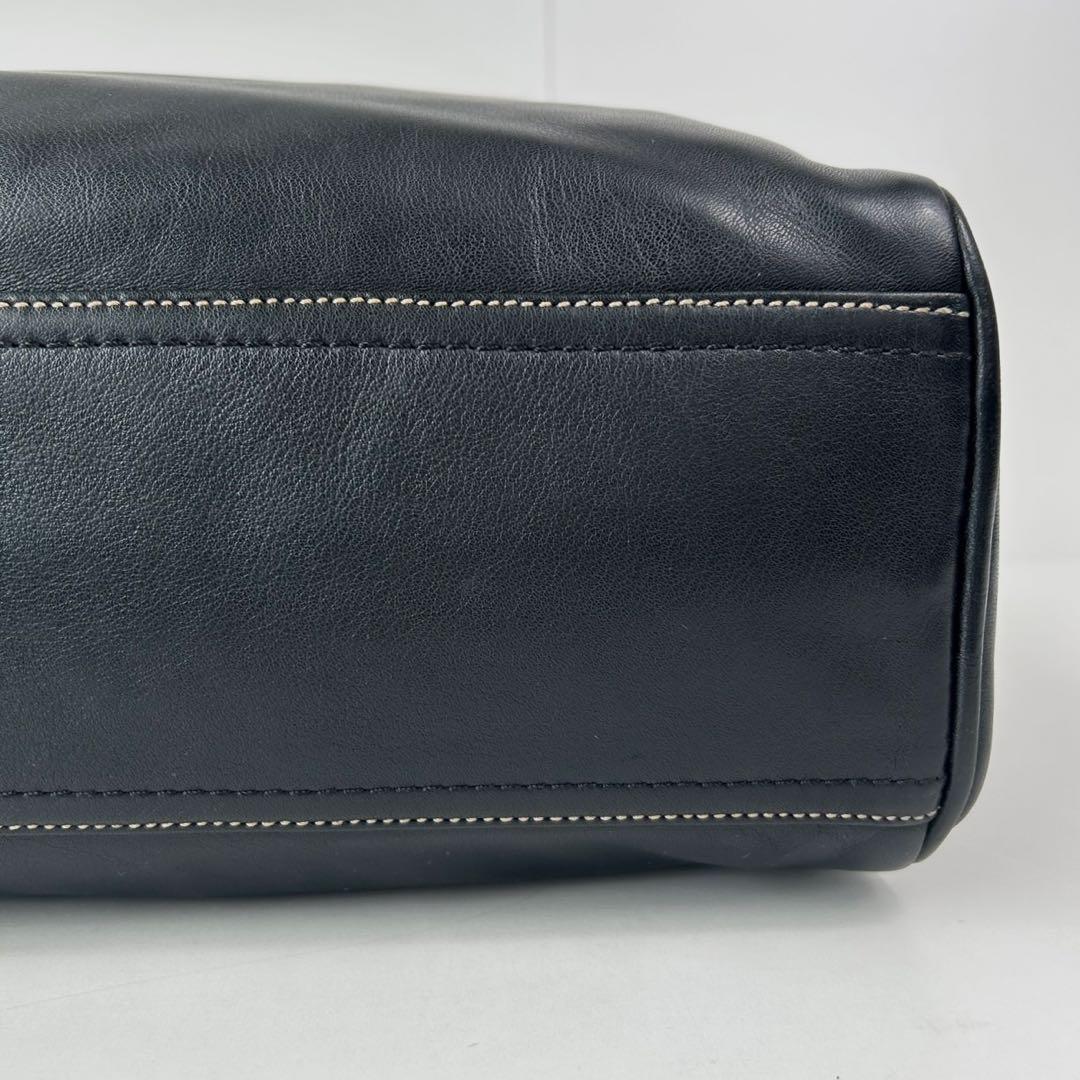 ✅【美品】メンテ済み　コーチ　ビジネスバッグ　COACH ショルダー　レザー