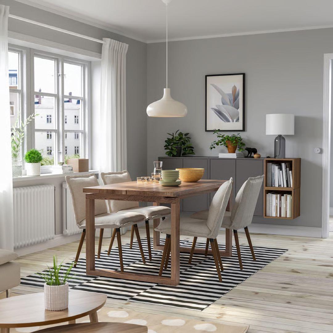 ◾️IKEA◾️ 送料込 モールビロンガ　140㎝ テーブル