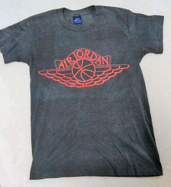 紺タグ シングル 80s NIKE JORDAN ウィング　Tシャツ USA製