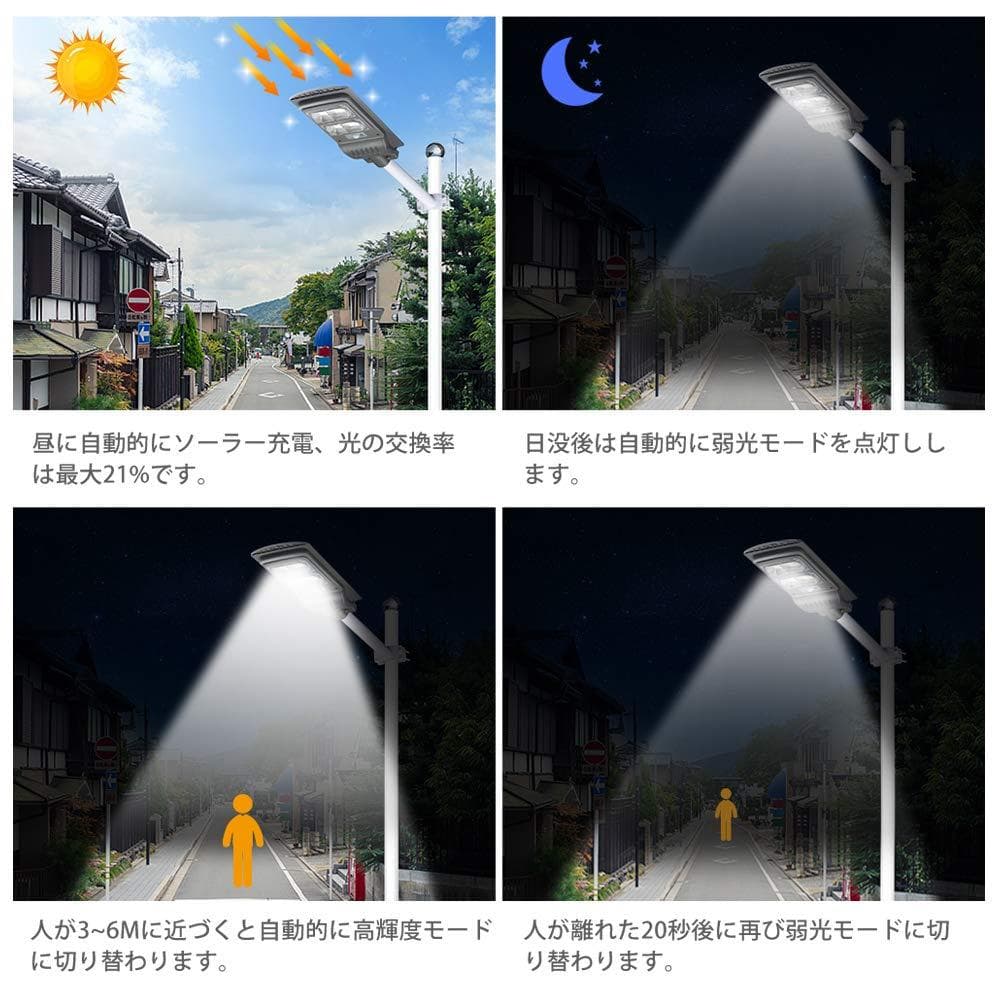 ソーラーライト コントローラ付 ナイトセンサー搭載