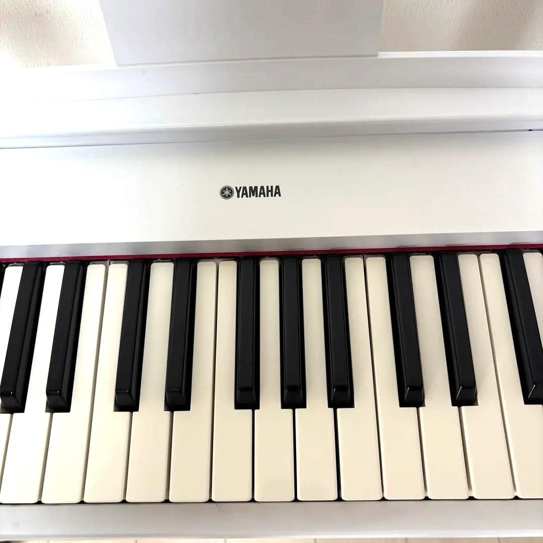 Yamaha 61鍵 ホワイト電子ピアノ