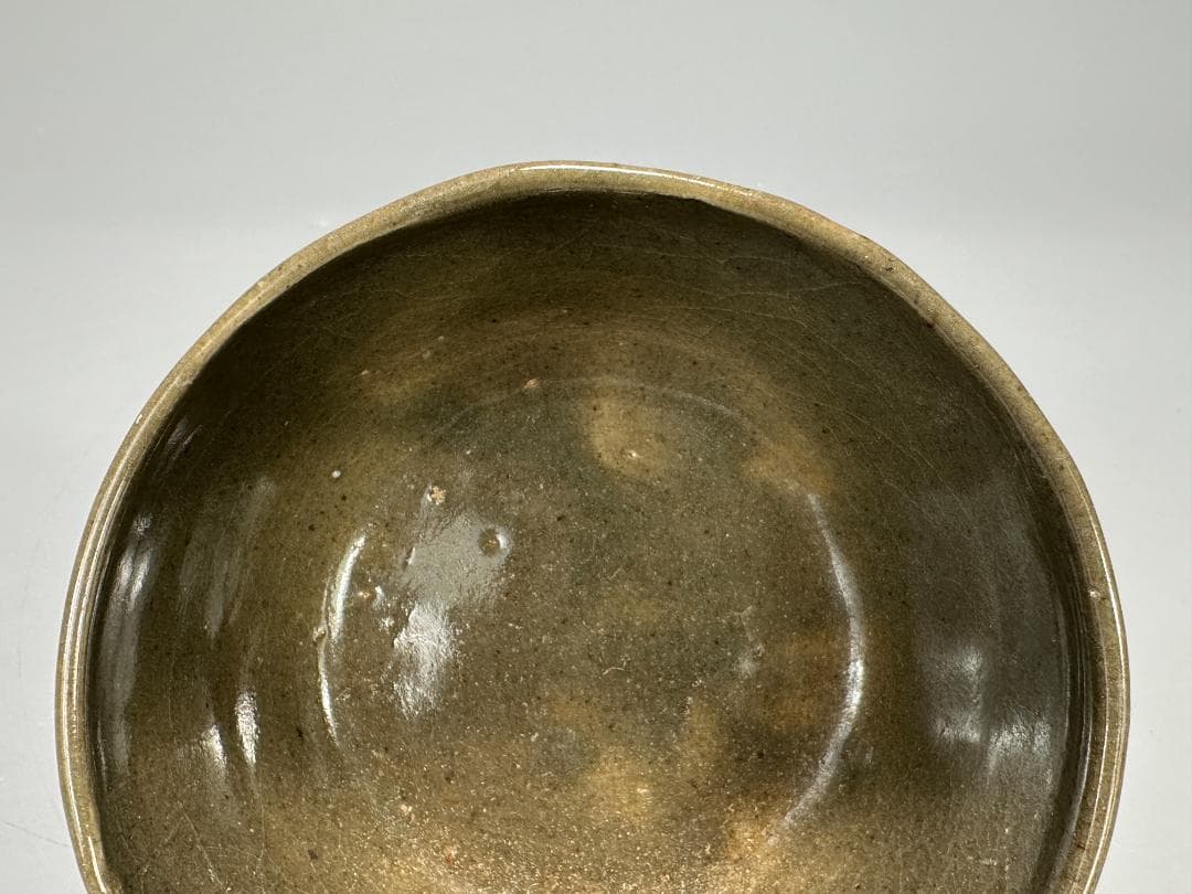 茶道具　青磁茶碗　時代茶碗　抹茶碗