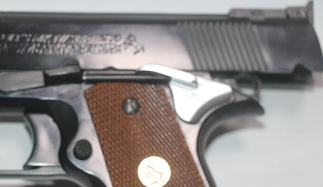 MGC ABS樹脂製モデルガン コルトＧＭカスタム　ナショナルマッチ 合法品