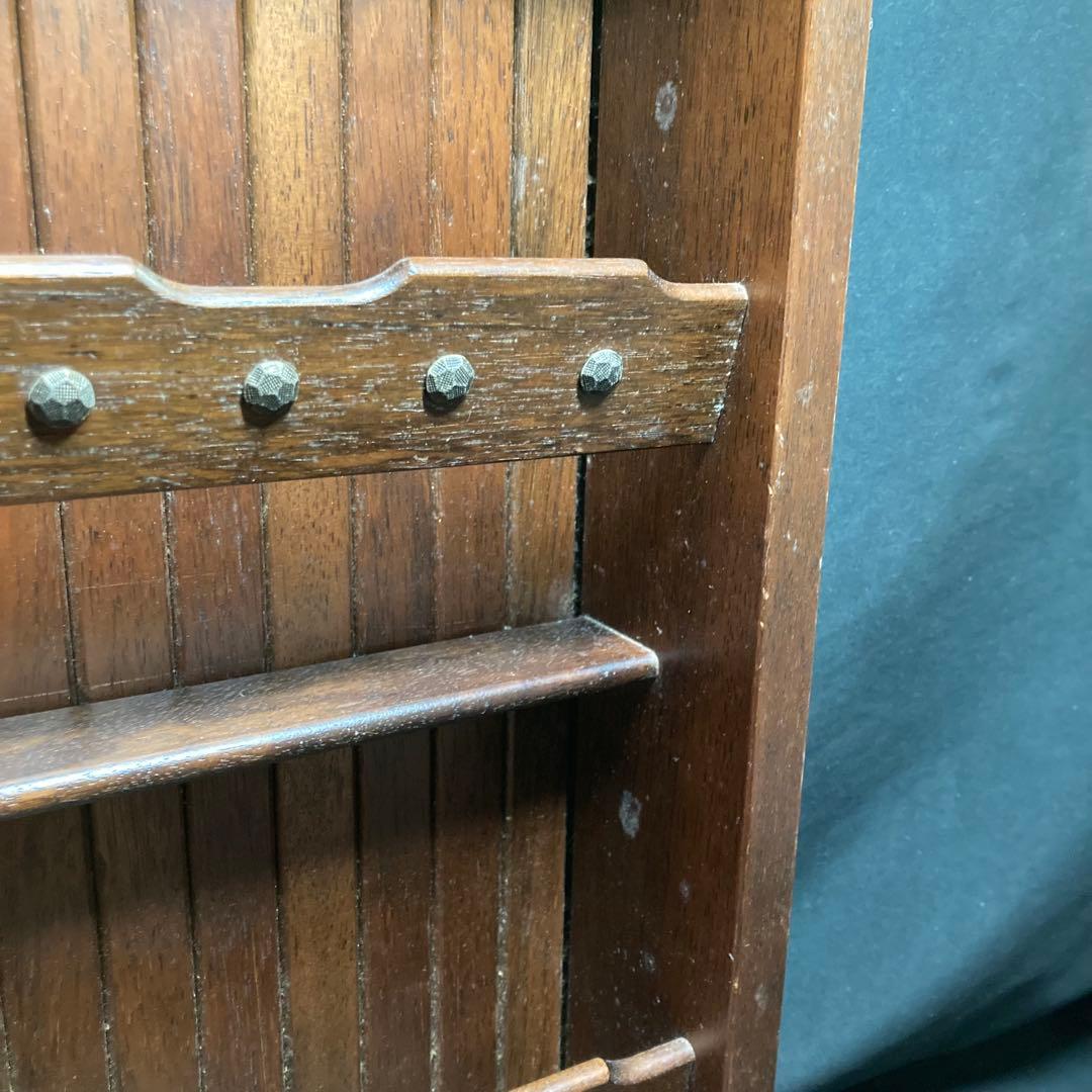 《カリモク》マガジンラック 幅約52.5cm 高さ約77cm 奥行約15cm