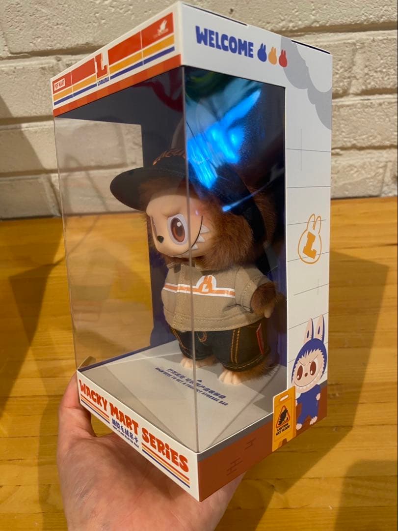 Labubu Wacky Mart Series ぬいぐるみペンダント