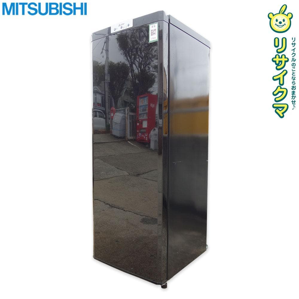 M▽三菱 冷凍庫 フリーザ ストッカー 144L ファン式 (27934)