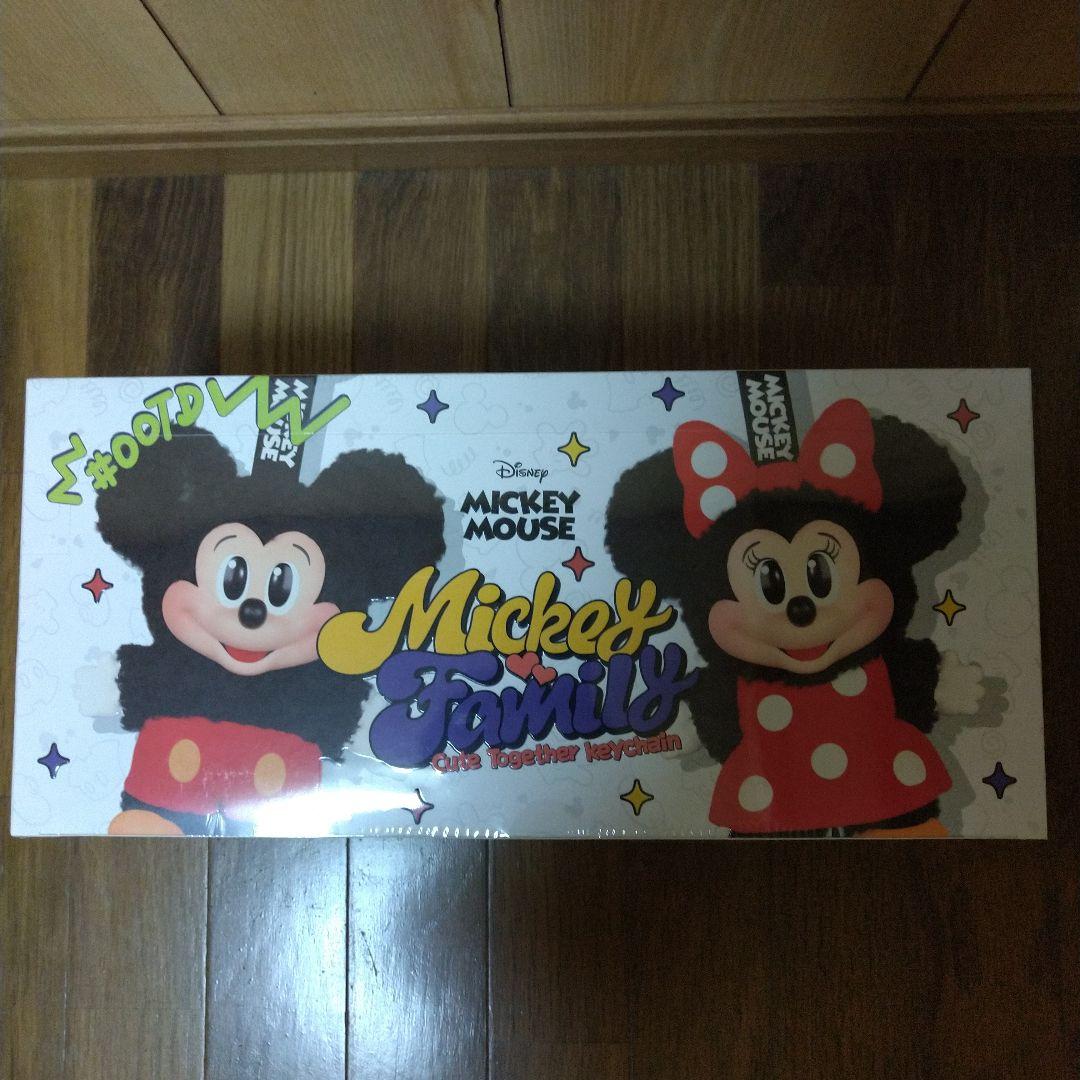 ぬいぐるみ Mickey Family Cute Together Keychain