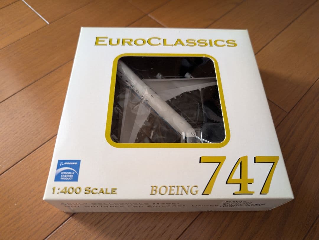 激レア 1/400 747-200 オリンピック航空