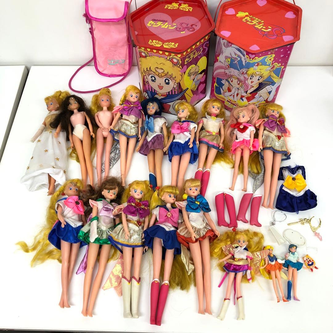 g66-g セーラームーン　人形　まとめ売り　まとめて　14体　小物