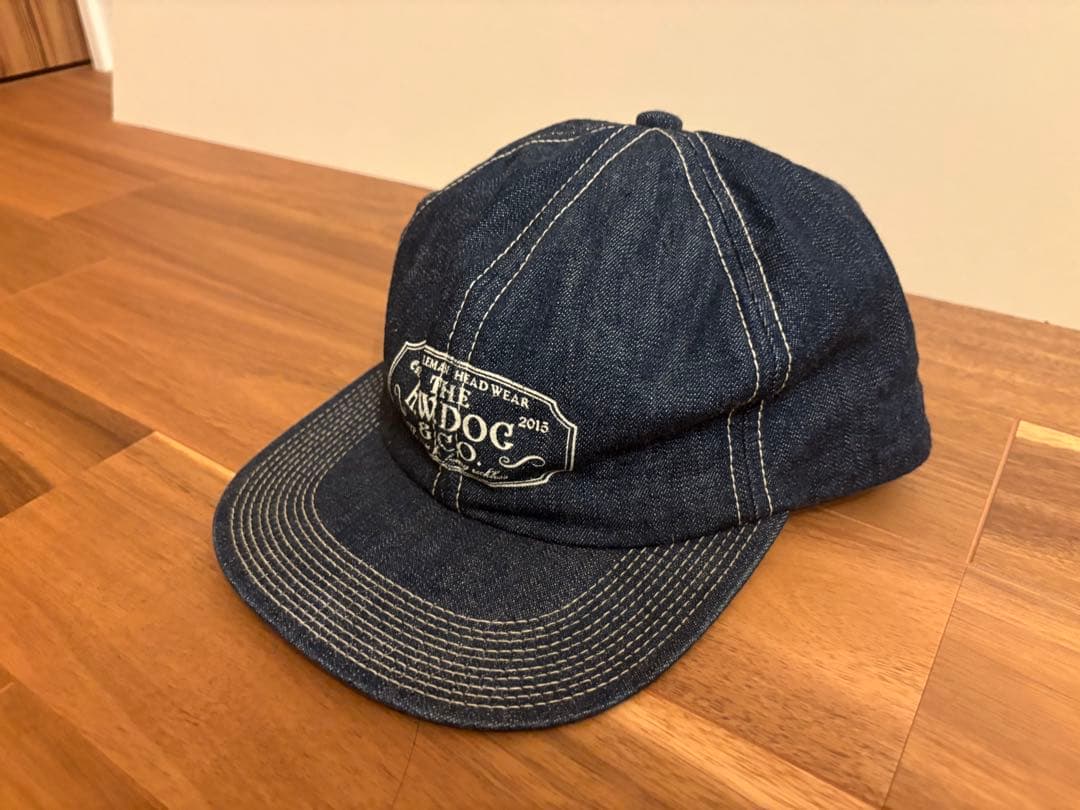 値下げしました THE H.W.DOG & CO. デニムキャップ