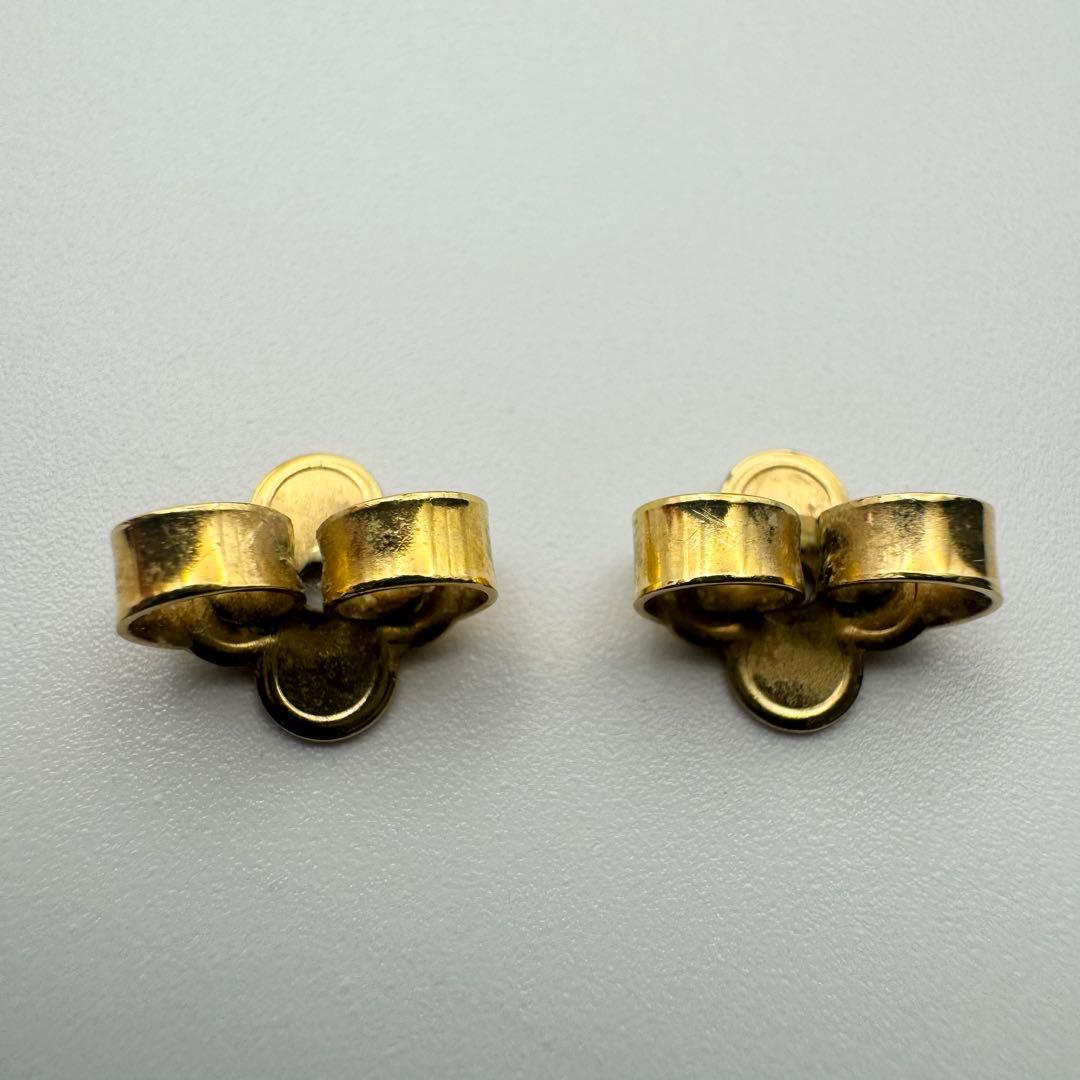 ルイヴィトン ピアス ゴールド LV アイコニック ストラス モノグラム 箱付き