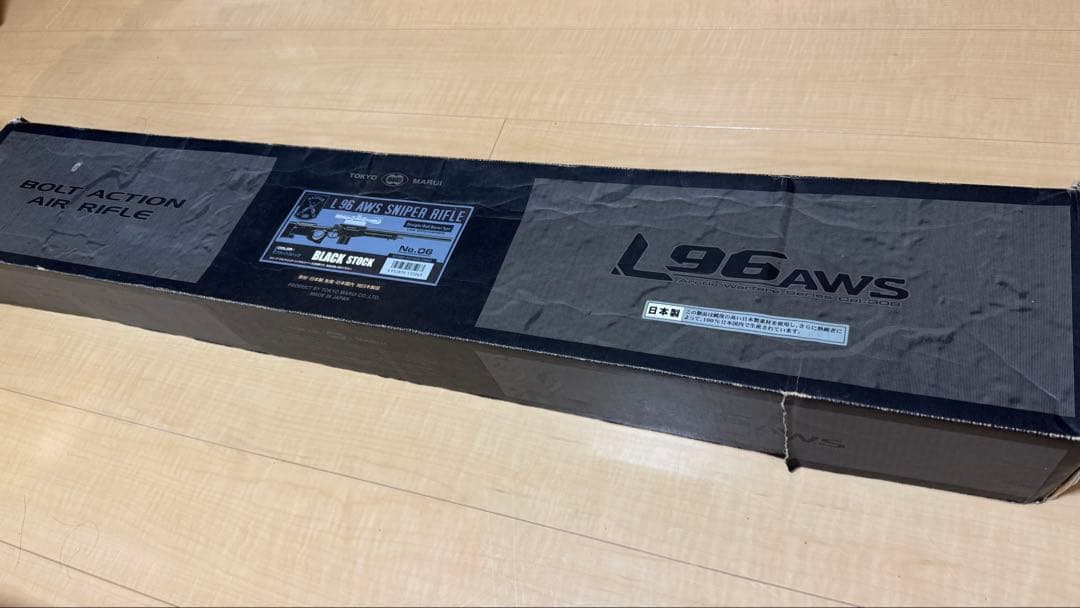 東京マルイ L96AWS ブラックストック＋純正スコープ＋純正マウント一式
