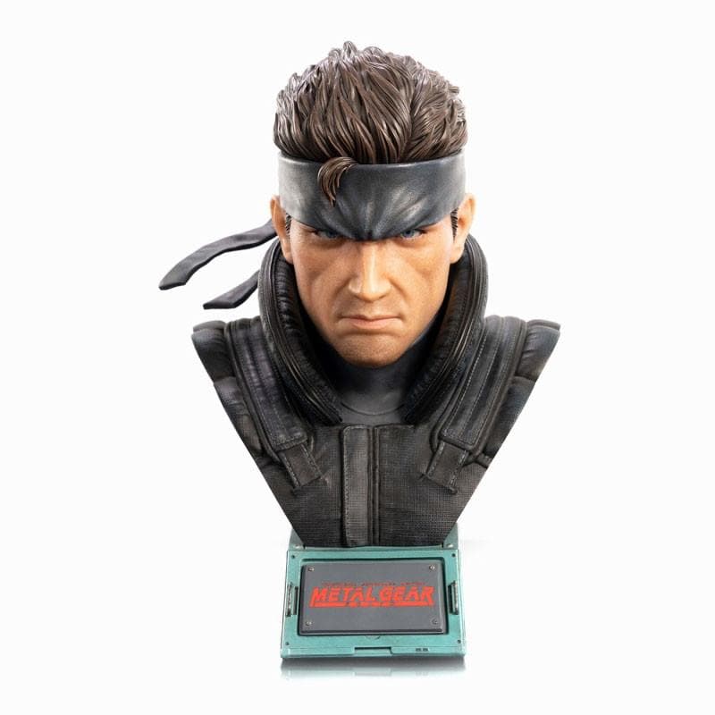 【新品】メタルギア ソリッド ソリッド・スネーク ライフサイズ バスト