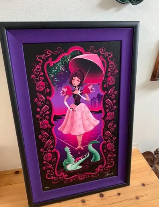 ホーンテッドマンション　絵　アート　ディズニー　レア　限定 ディズニーランド