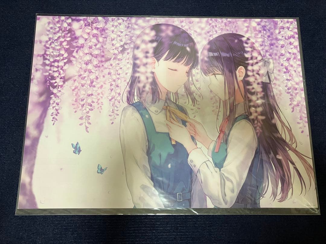 【絶版 超希少】Hiten Kei 描き下ろし A3 サイズ クリアポスター