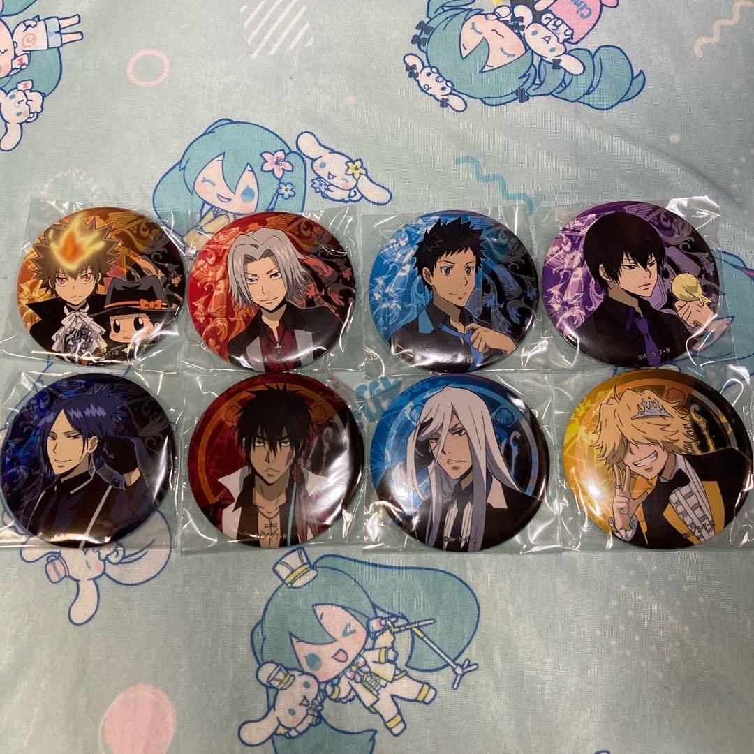 REBORN　ひこくじオンライン　第1弾　BIG缶バッジ　全8種セット