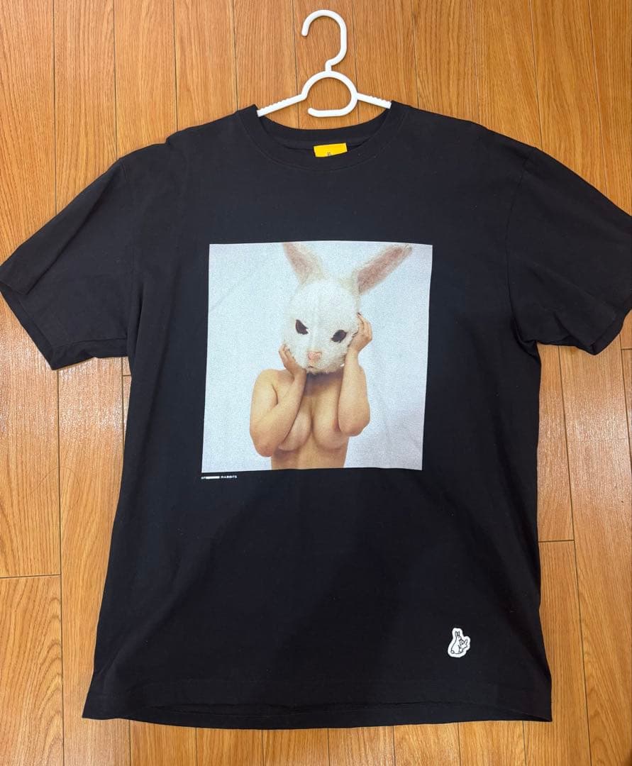 【美品中古】FR2 頭狂色情兎 セクシー プリント Tシャツ