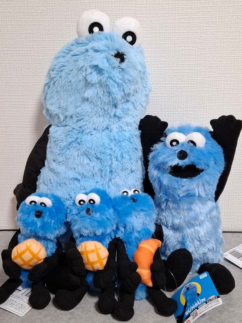 パペットスンスン　ぬいぐるみ　5個セット　まとめ売り