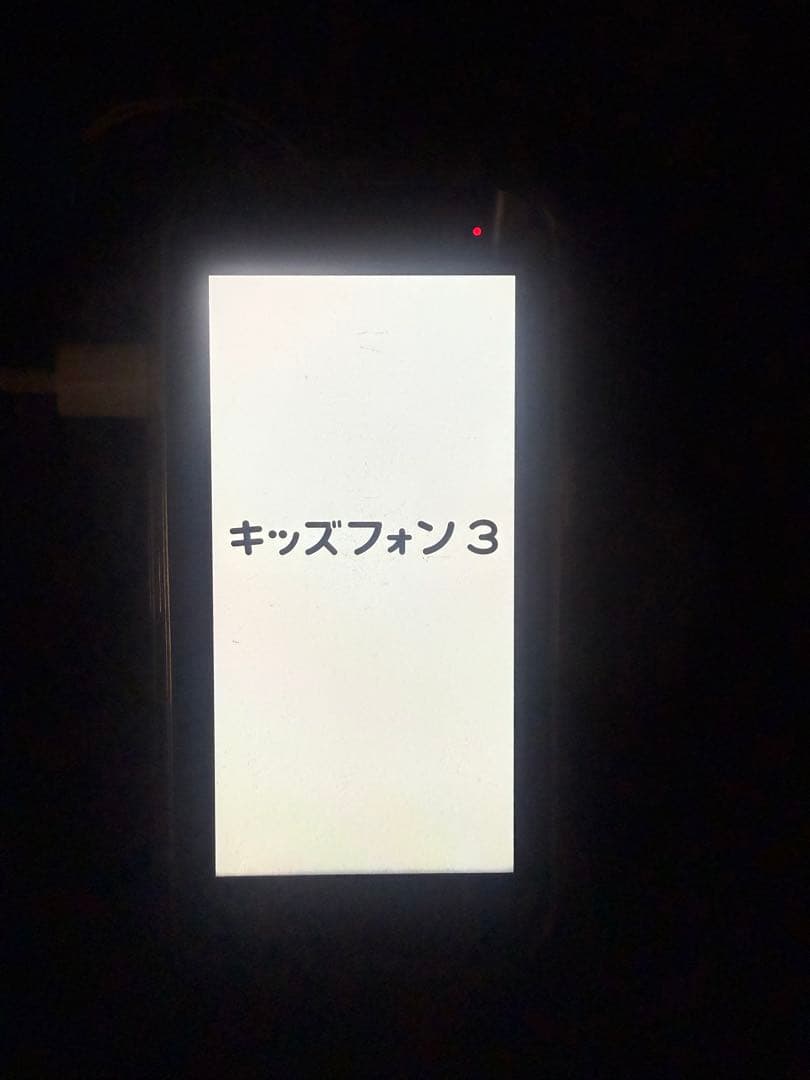 キッズフォン　クリアケース付き