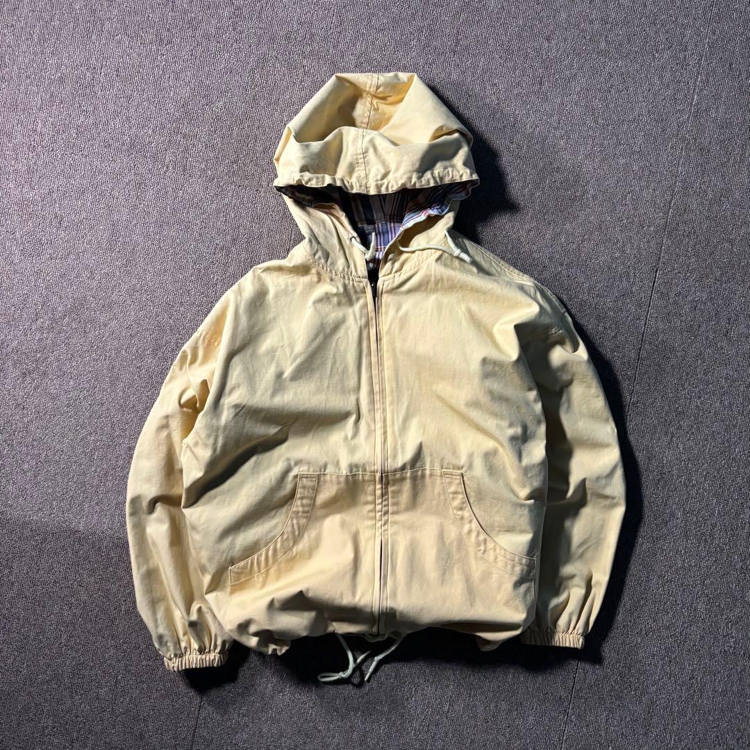 McGREGOR チェック リバーシブルジップパーカー ジャケット ドローコード