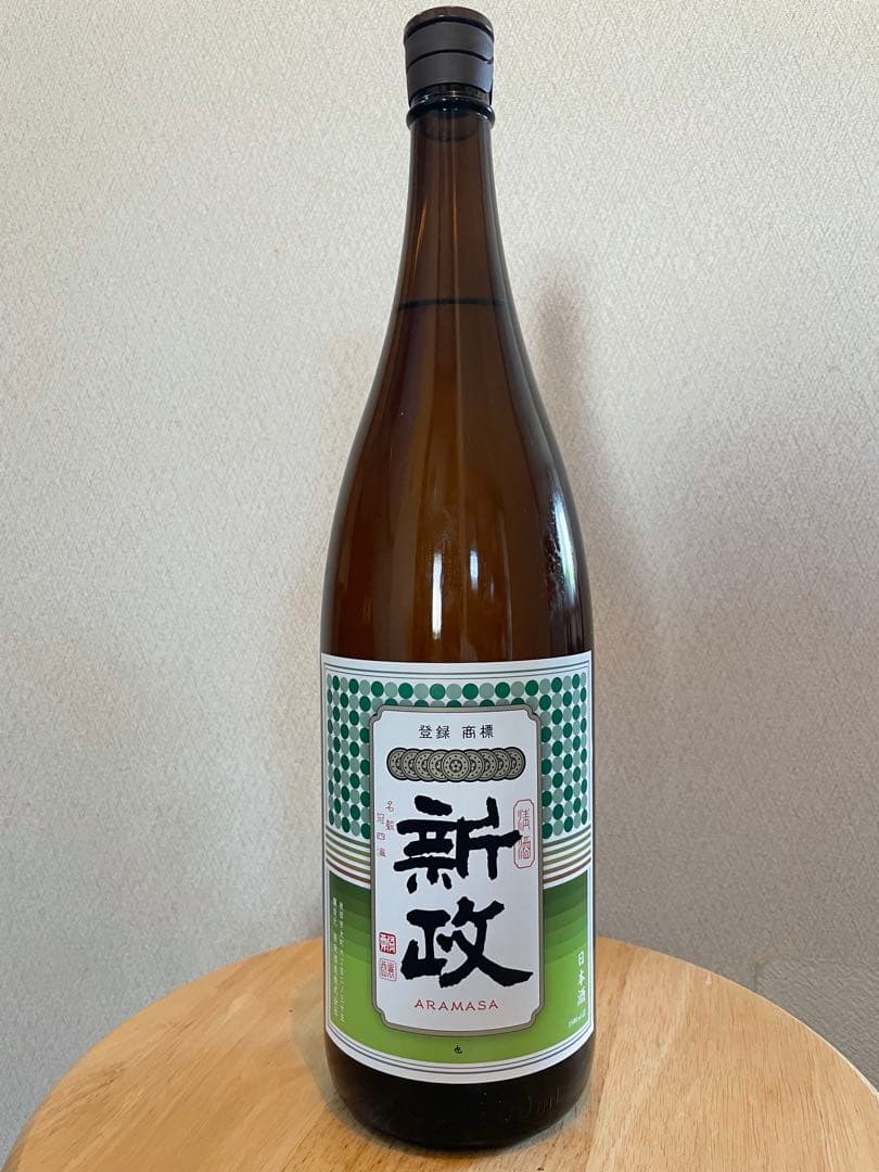 新政酒造 グリーンラベル　1800ml　廃盤