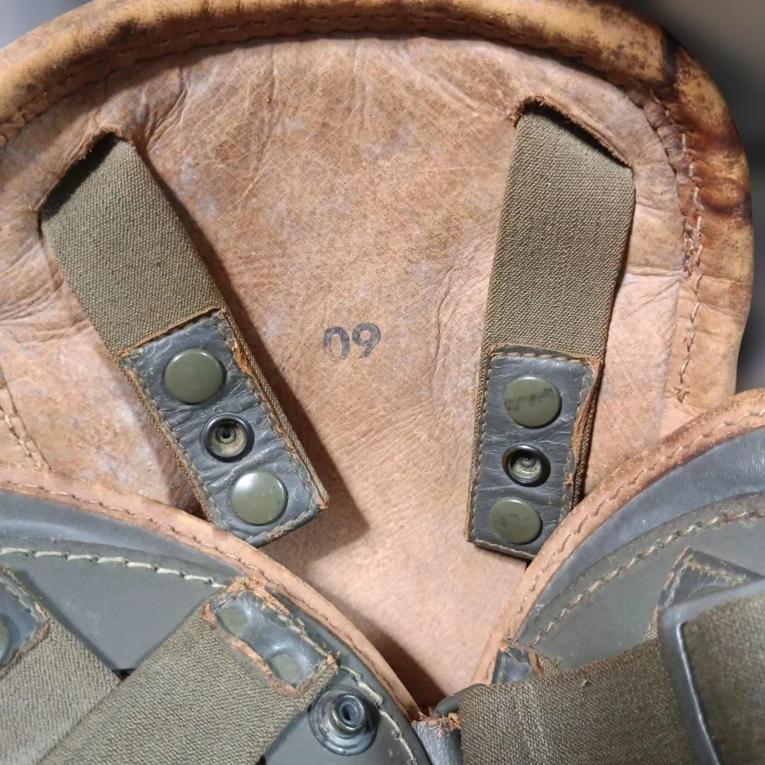 最終値下げ　WW2戦後カナダ軍戦車兵タンカーヘルメット少品