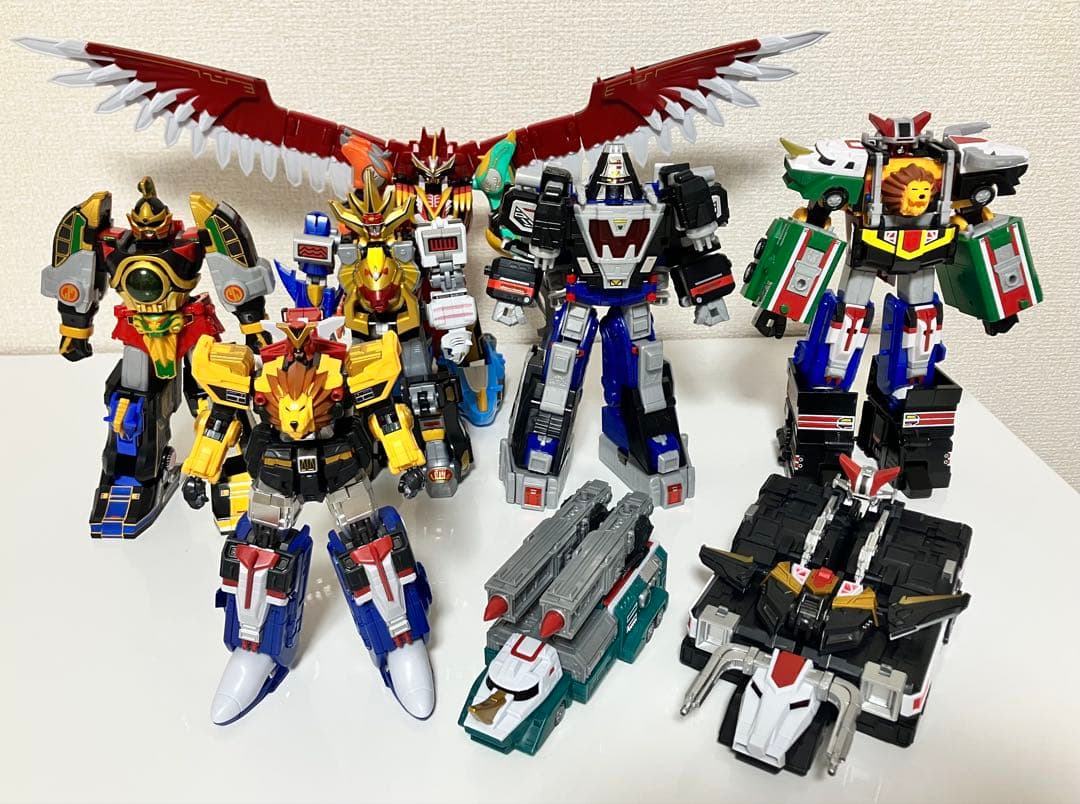 【まとめ売り】SMP組立済み完成品　　スーパー戦隊・プラモデル